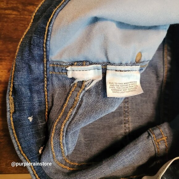 Madewell Jeans 27 Skinny 10" High Rise Medium Dark Wash Tummy Control Stretch - Picture 6 of 12